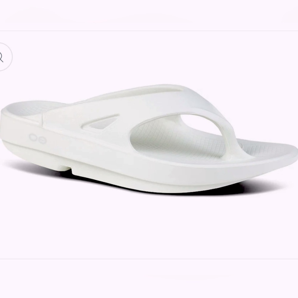 OOFOS OORIGINAL Thong Sandal Foam Sporty Flip Comfort Support Grey Lightweight 5